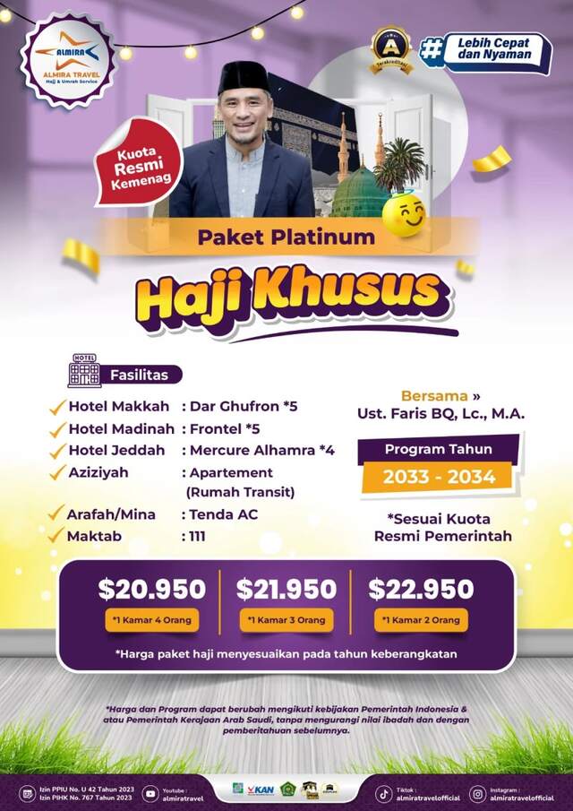 Travel Haji Plus Terbaik - Almira Travel Travel Haji Plus Terbaik