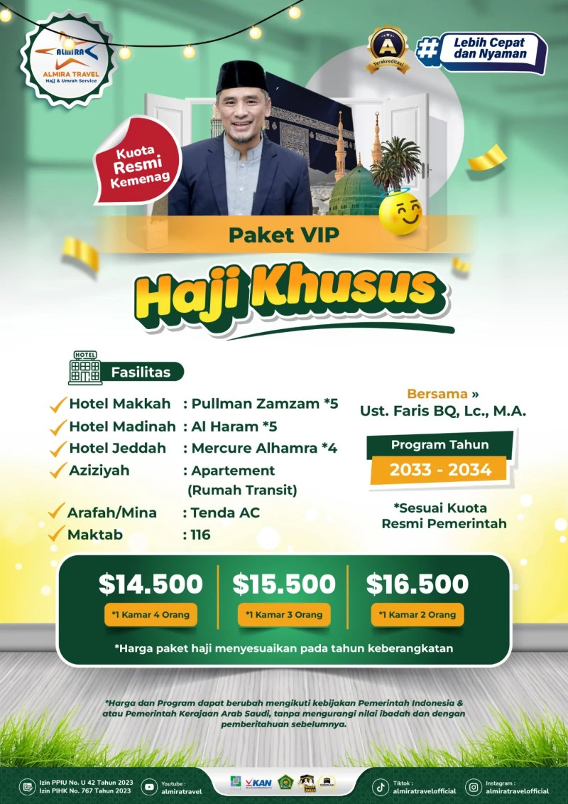 Dp Haji Plus - Almira Travel Dp Haji Plus