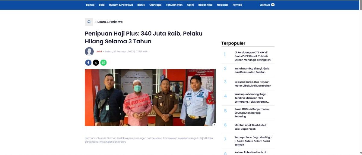 Penipuan Haji Plus
