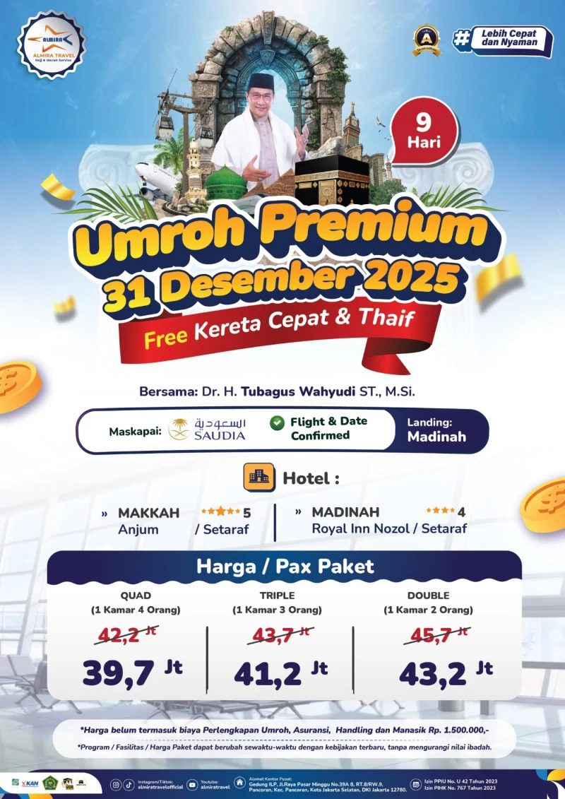 Paket Umroh Plus Thaif - Almira Travel Paket Umroh Plus Thaif