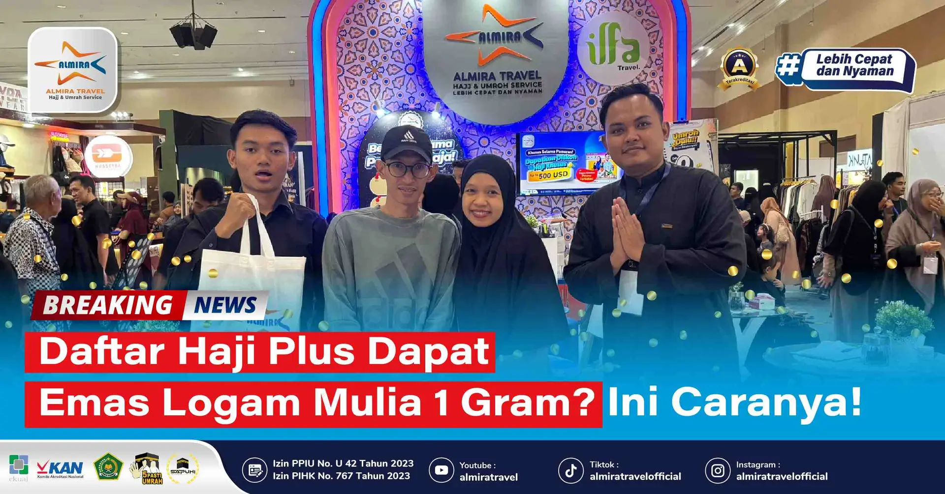 Daftar Haji Plus di Halal Fair 2026