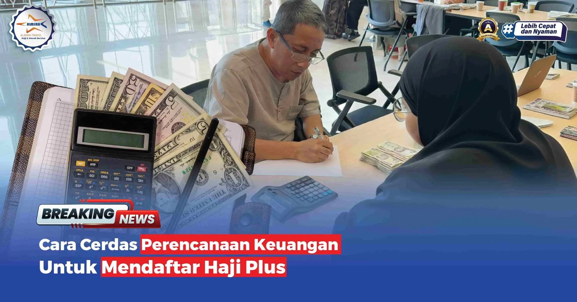 perencanaan keuangan untuk amankan promo haji plus 2026 di Almira Fest and Expo 2026