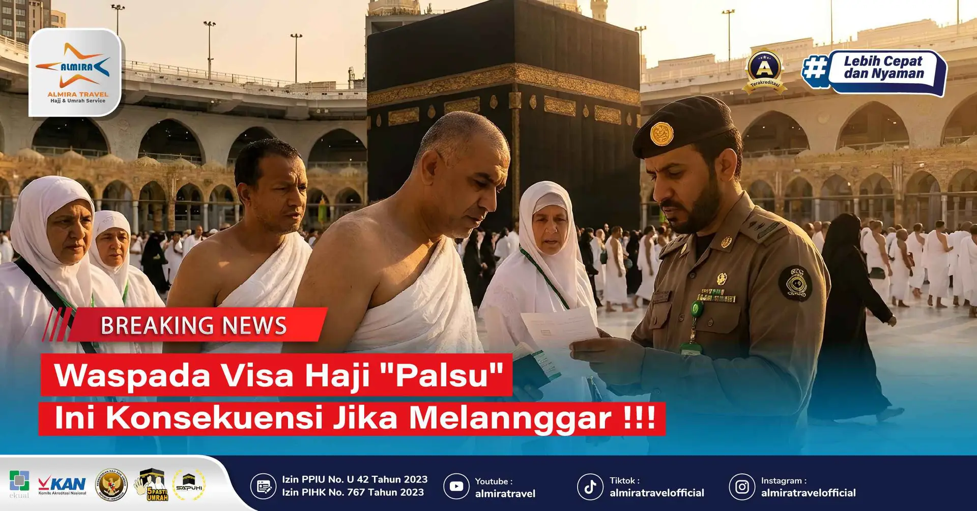 visa haji palsu